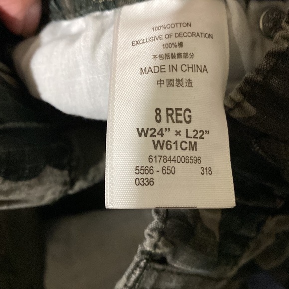 Boys Levi Camouflage Adjustable Joggers Pre-Owned - Picture 13 of 15